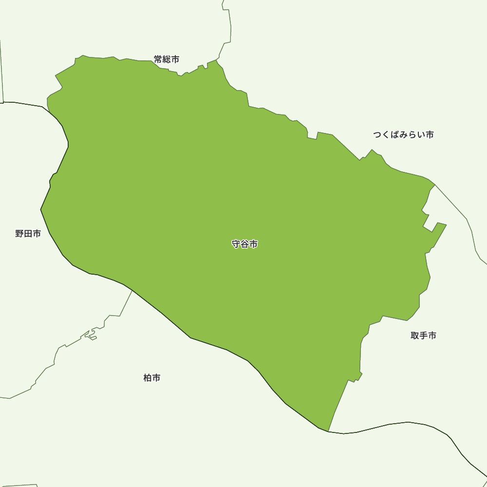 守谷市のGoogleMap