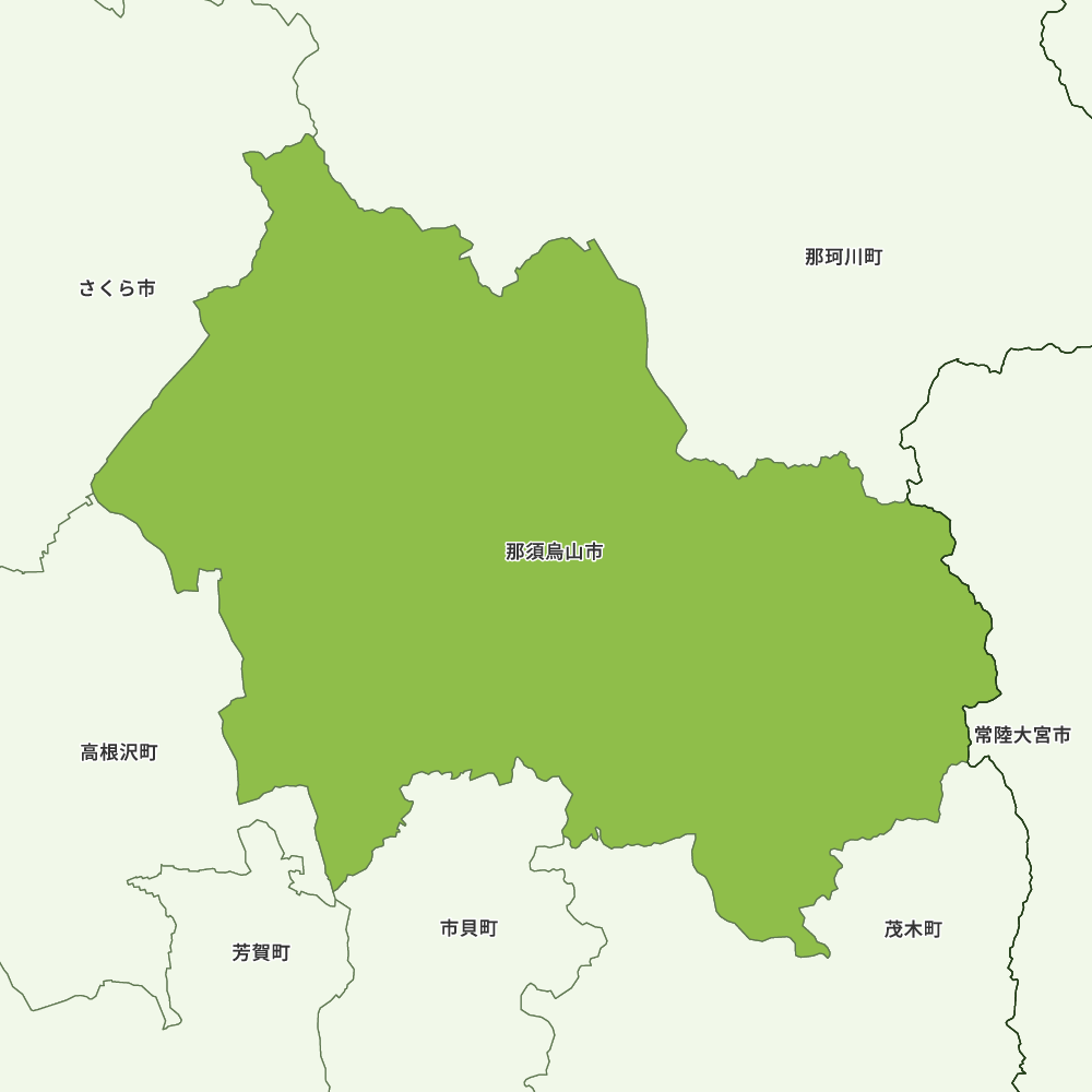 那須烏山市のGoogleMap