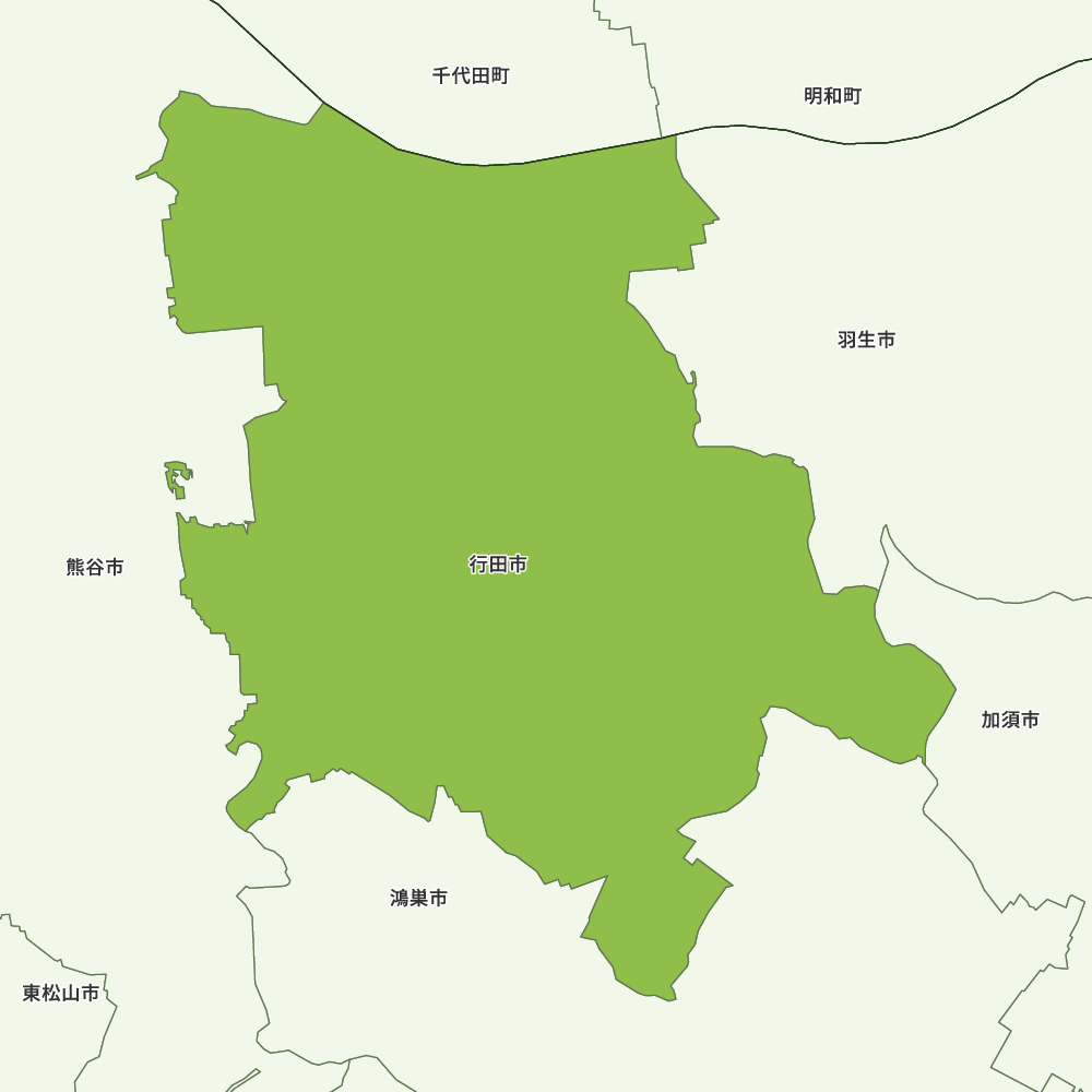 行田市のGoogleMap