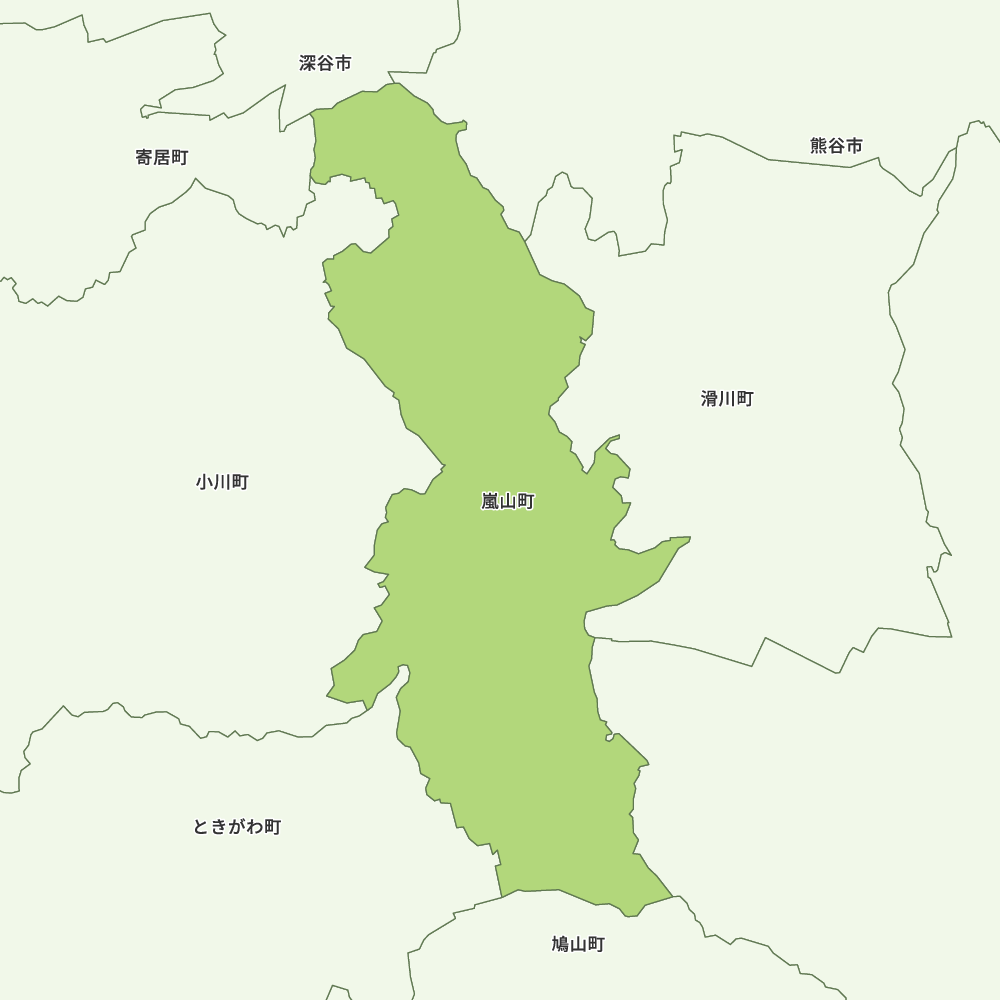 嵐山町のGoogleMap