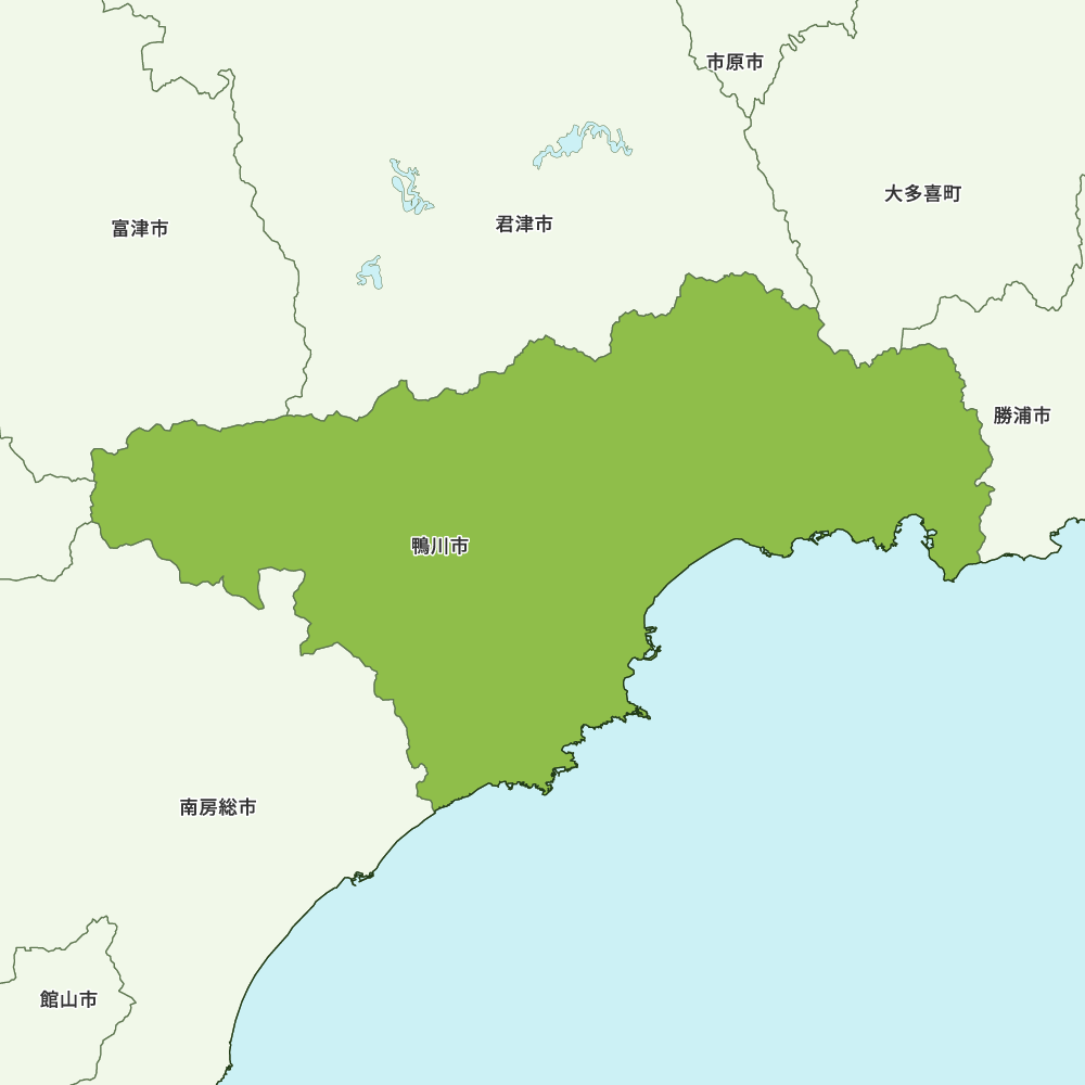 鴨川市のGoogleMap