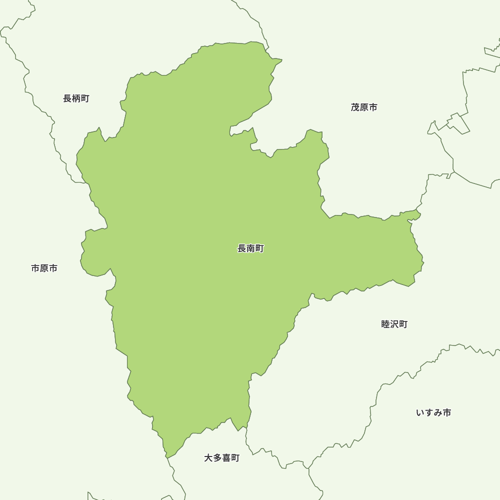 長南町のGoogleMap