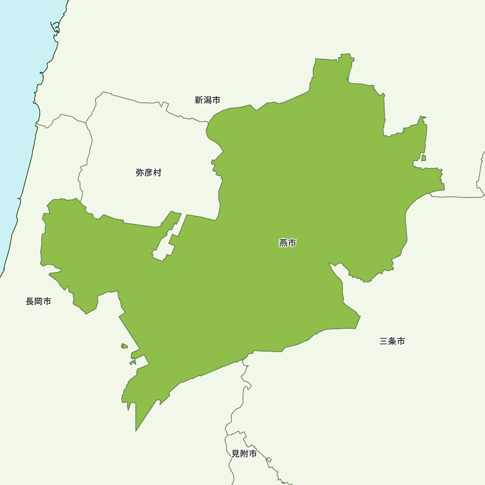 燕市のGoogleMap