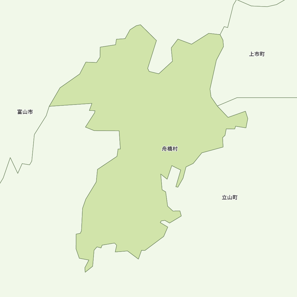 舟橋村のGoogleMap