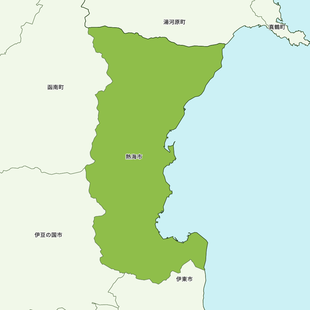 熱海市のGoogleMap