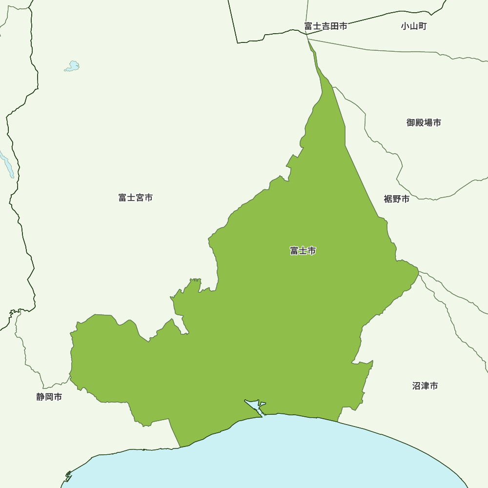 富士市のGoogleMap