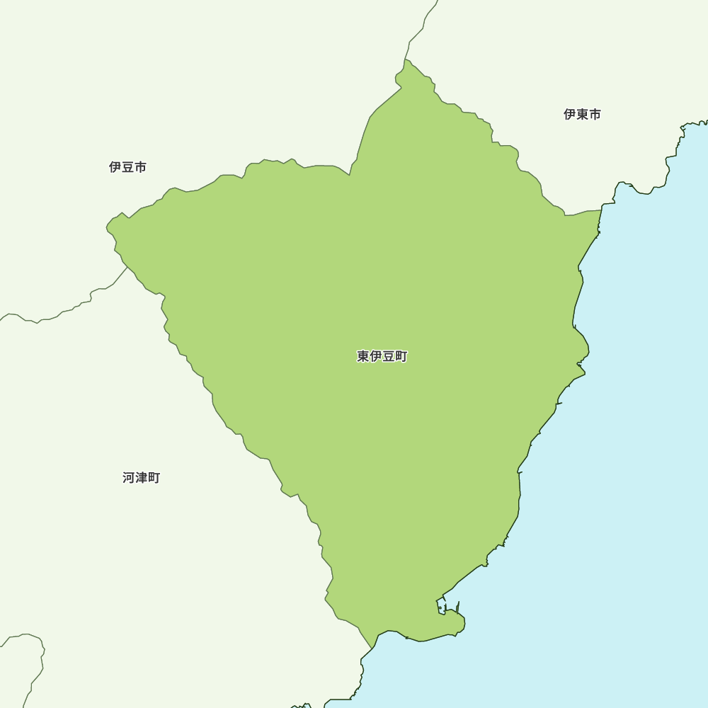 東伊豆町のGoogleMap