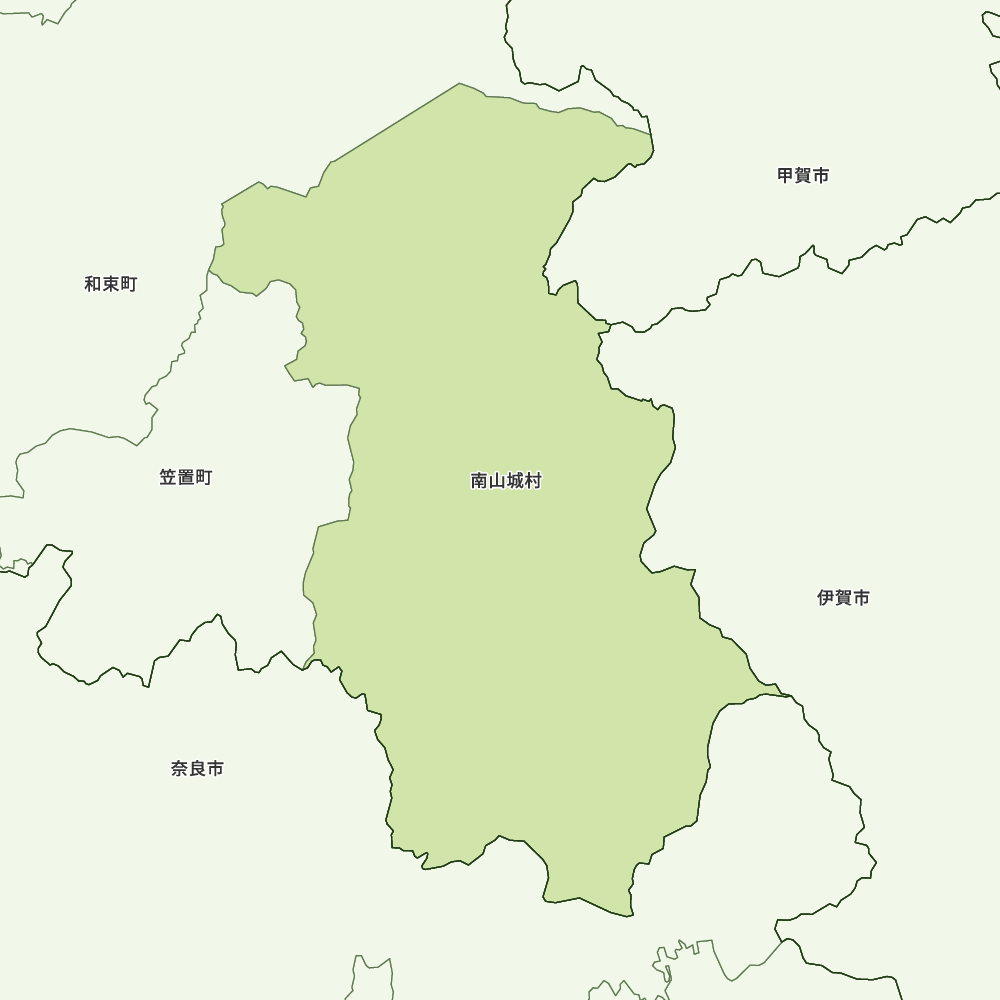 南山城村のGoogleMap