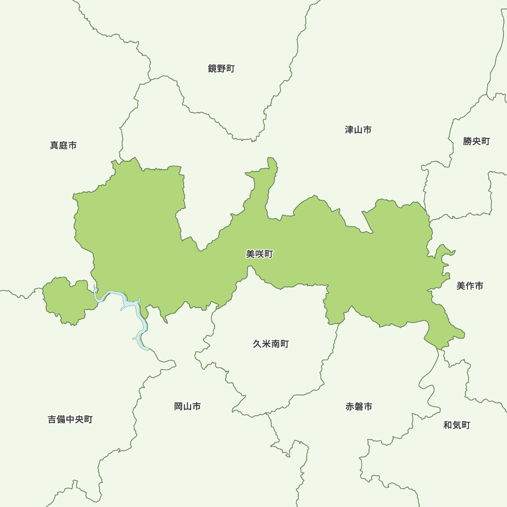 美咲町のGoogleMap