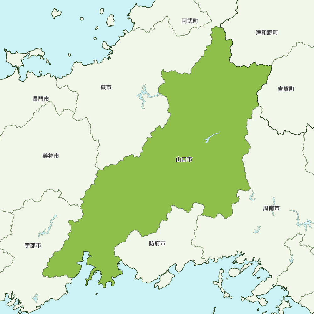 山口市のGoogleMap