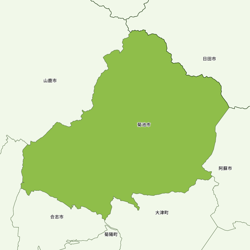 菊池市のGoogleMap