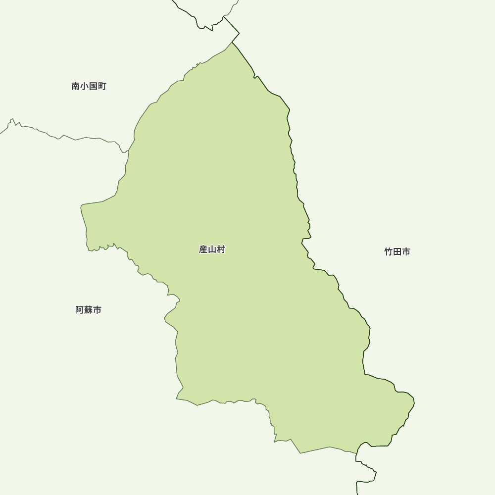 産山村のGoogleMap