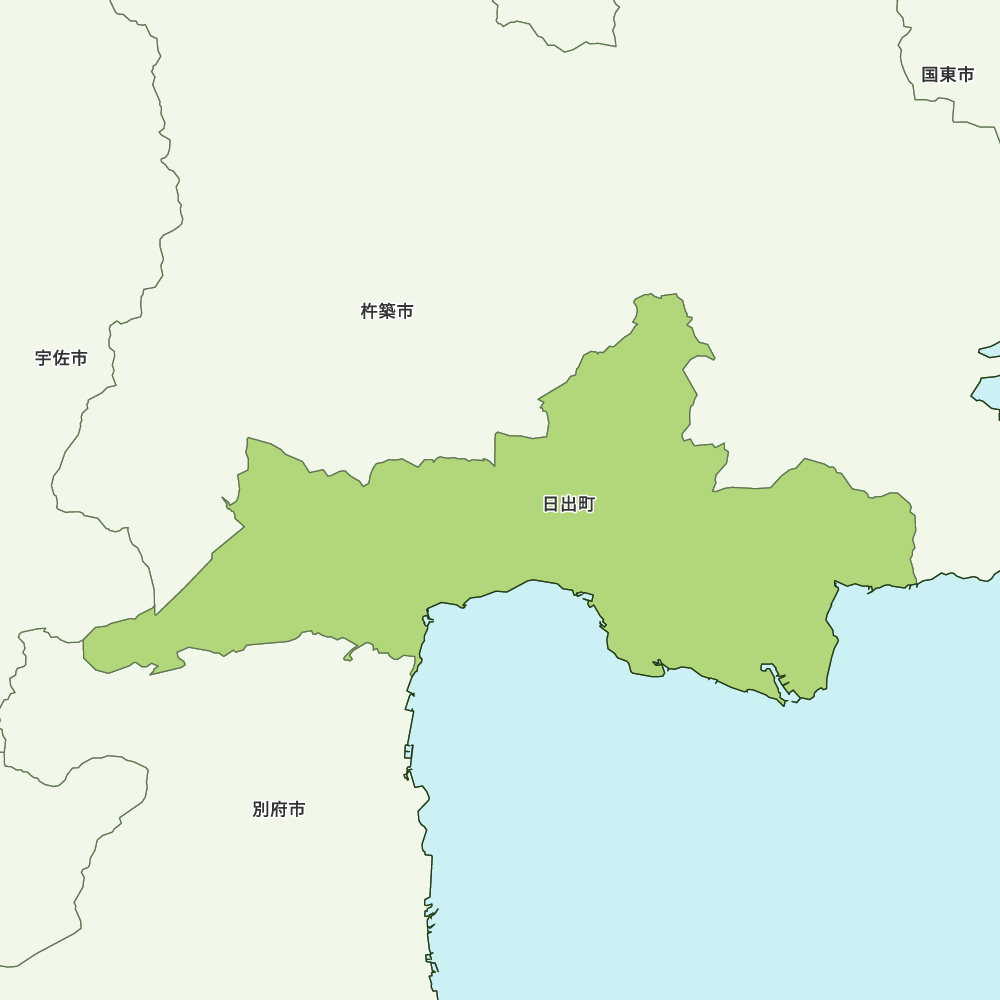 日出町のGoogleMap