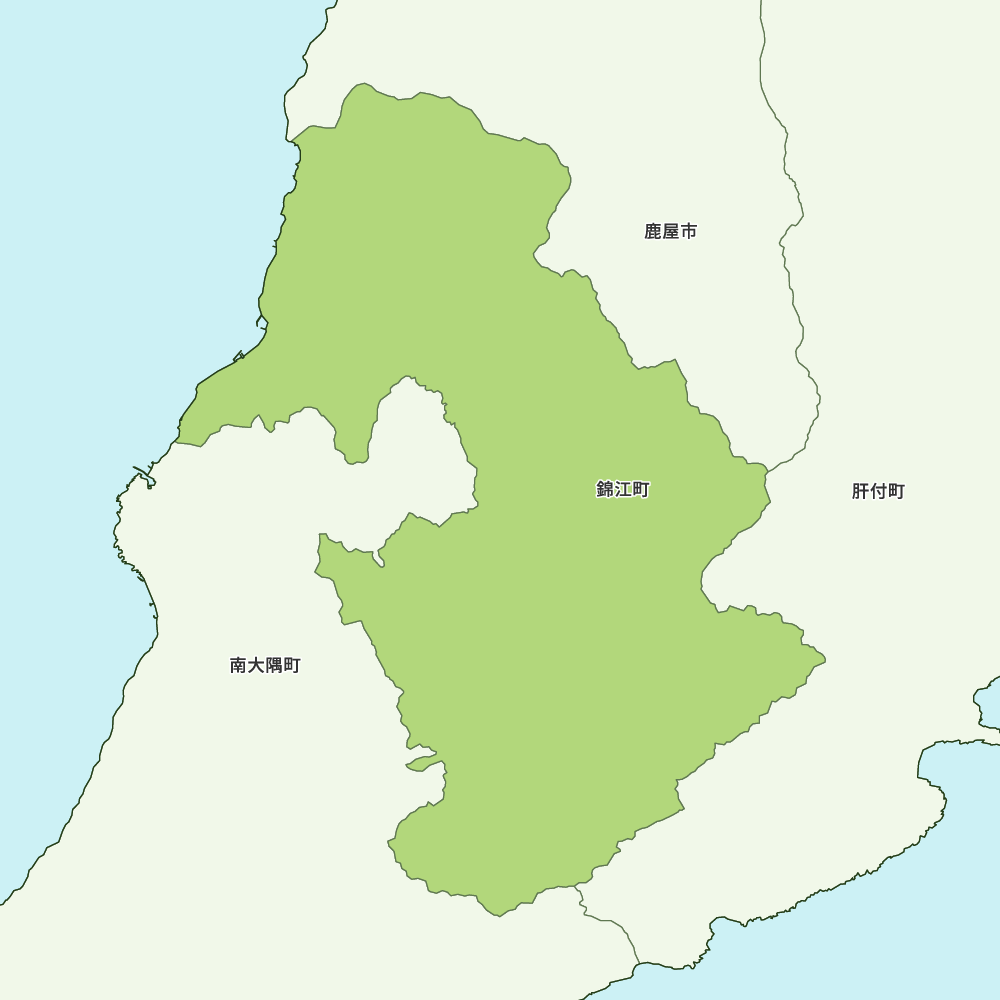 錦江町のGoogleMap